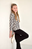 Girly vibes collection- Midnight flower Aaria Tees