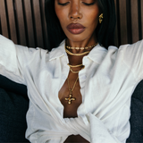 Ophelia Cross Necklace Aaria Tees