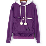 Cat Lovers Hoodie – Unisex Casual Cat Graphic Pullover Aaria Tees