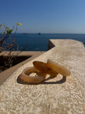 Beige Acrylic Bangle Aaria Tees