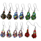 Nepali Bead Ball Earrings - Aaria Tees Aaria Tees