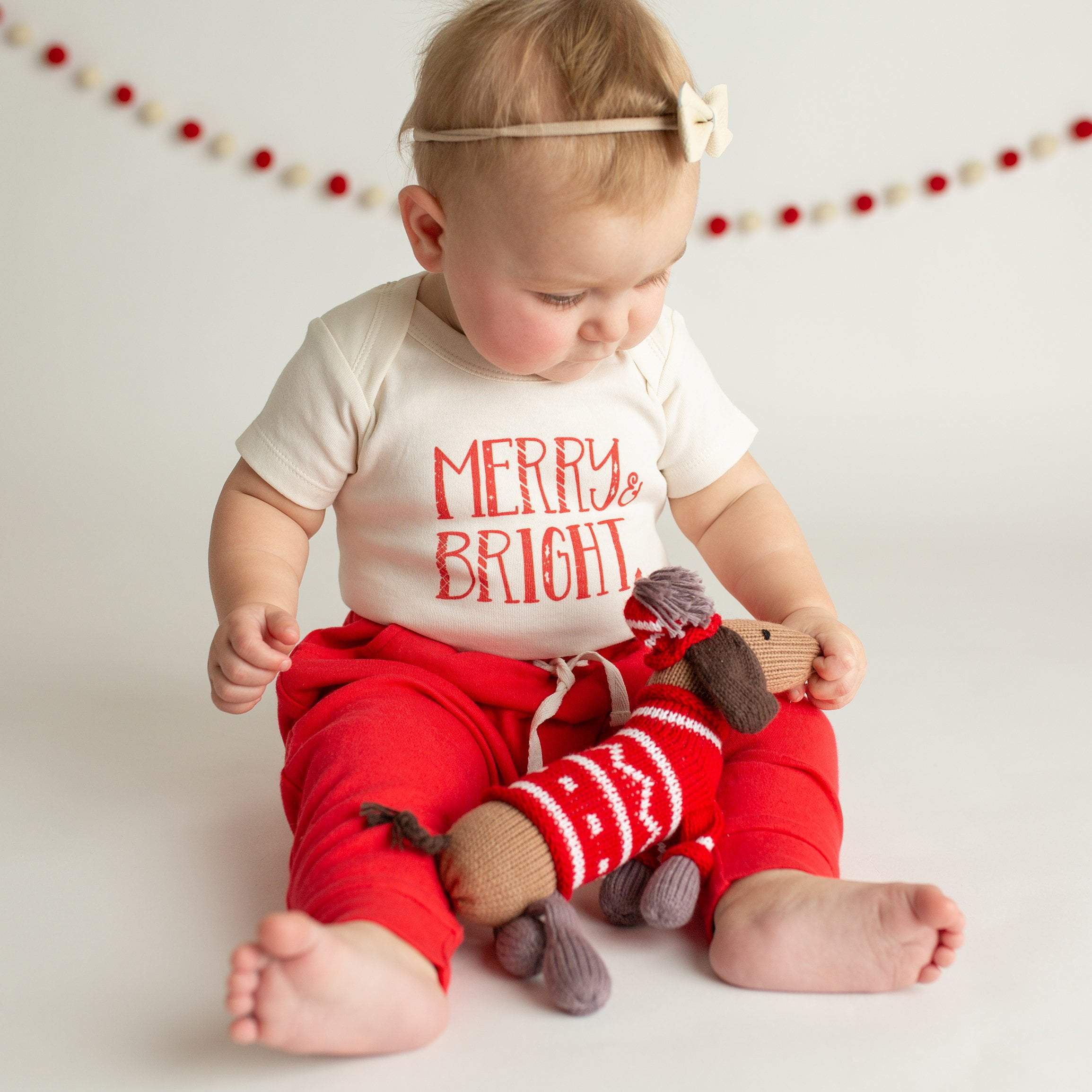 graphic bodysuit | merry & bright - Aaria Tees Aaria Tees