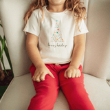 graphic tee | happy holidays tree - Aaria Tees Aaria Tees
