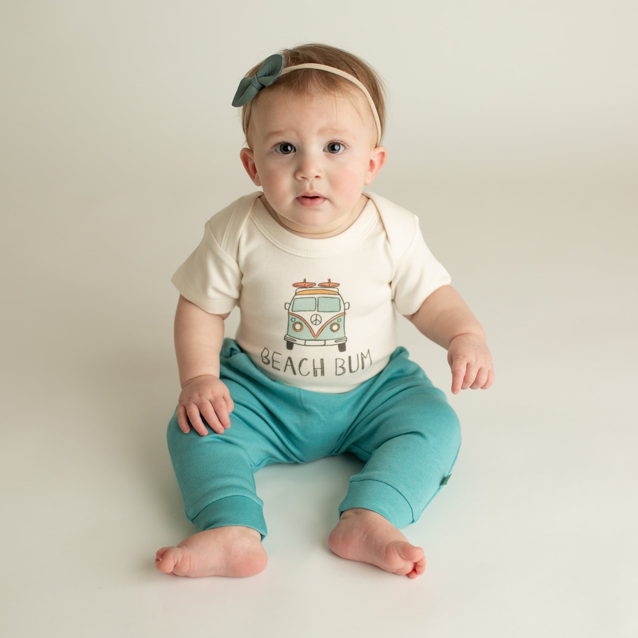 graphic bodysuit | beach bum - Aaria Tees Aaria Tees