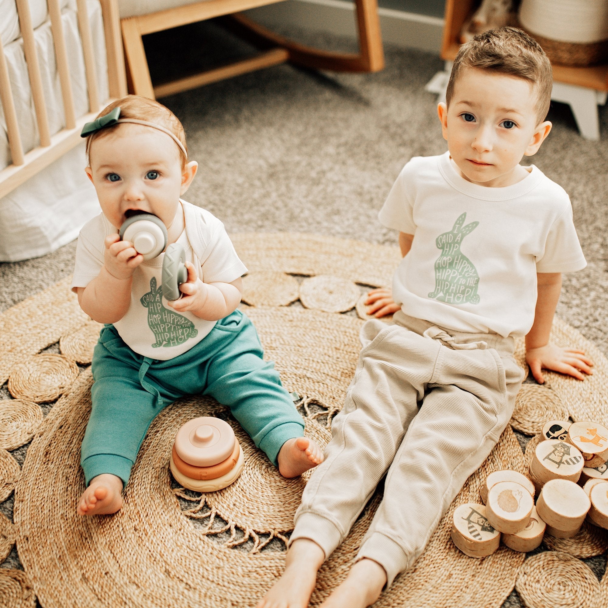 graphic bodysuit | hippy hoppy - Aaria Tees Aaria Tees