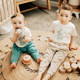 graphic bodysuit | hippy hoppy - Aaria Tees Aaria Tees