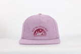 Purple corduroy SnapBack hat for toddlers and youth Aaria Tees