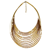 Sparkling Strands Necklace - Aaria Tees Aaria Tees