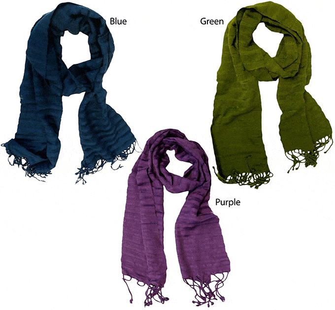 Maya Bonita Handwoven Scarf - Aaria Tees