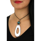 Recycled Aluminum Pendant Necklace - Aaria Tees Aaria Tees
