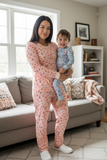 Pups & Kisses (Women's PJ) - Pink - Aaria Tees Aaria Tees