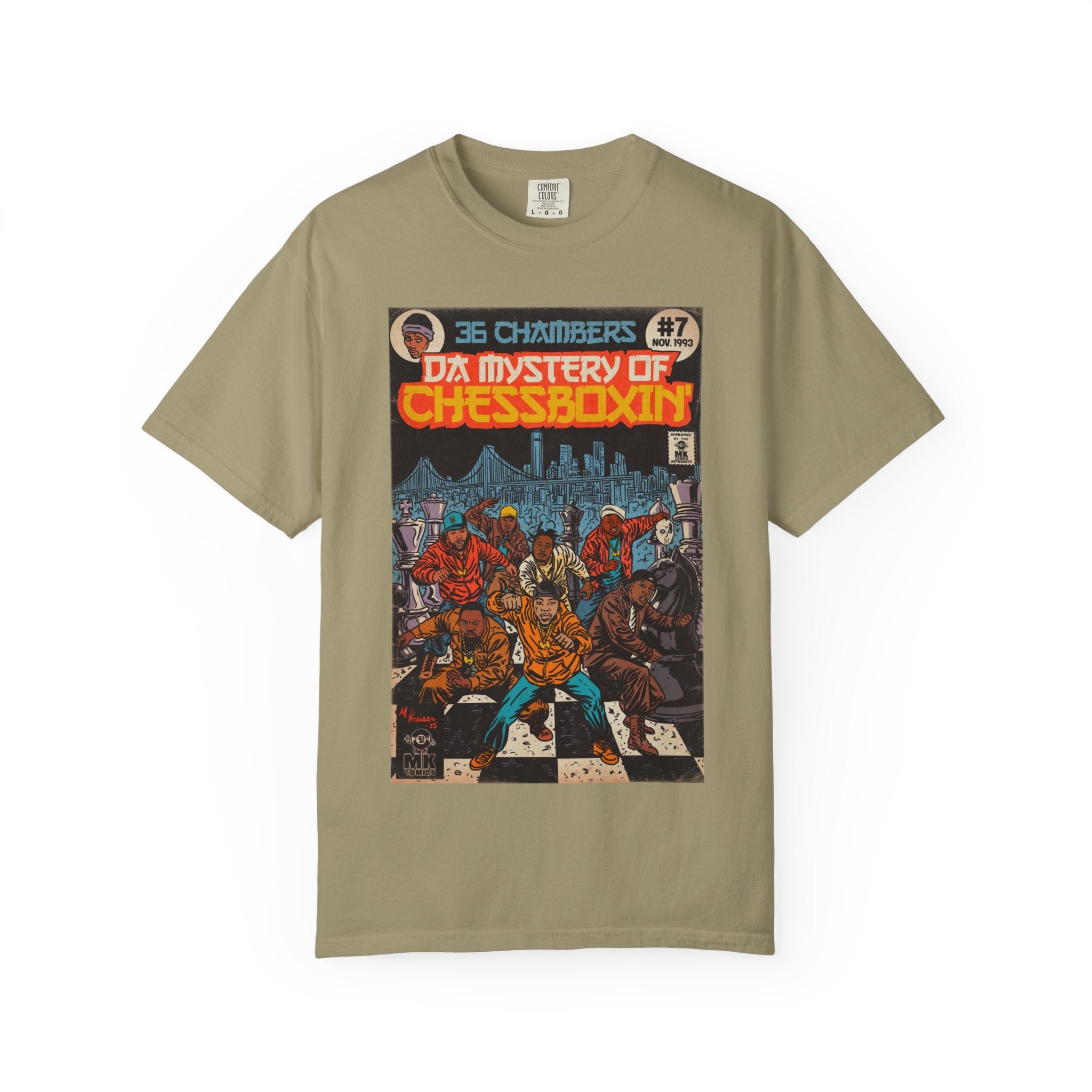 Da Mystery of Chessboxin - Unisex Comfort Colors T-shirt | Hip Hop Graphic Cotton Oversized Streetwear Tee - Aaria Tees Aaria Tees
