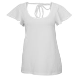 Organic Flutter Tee - Aaria Tees Aaria Tees