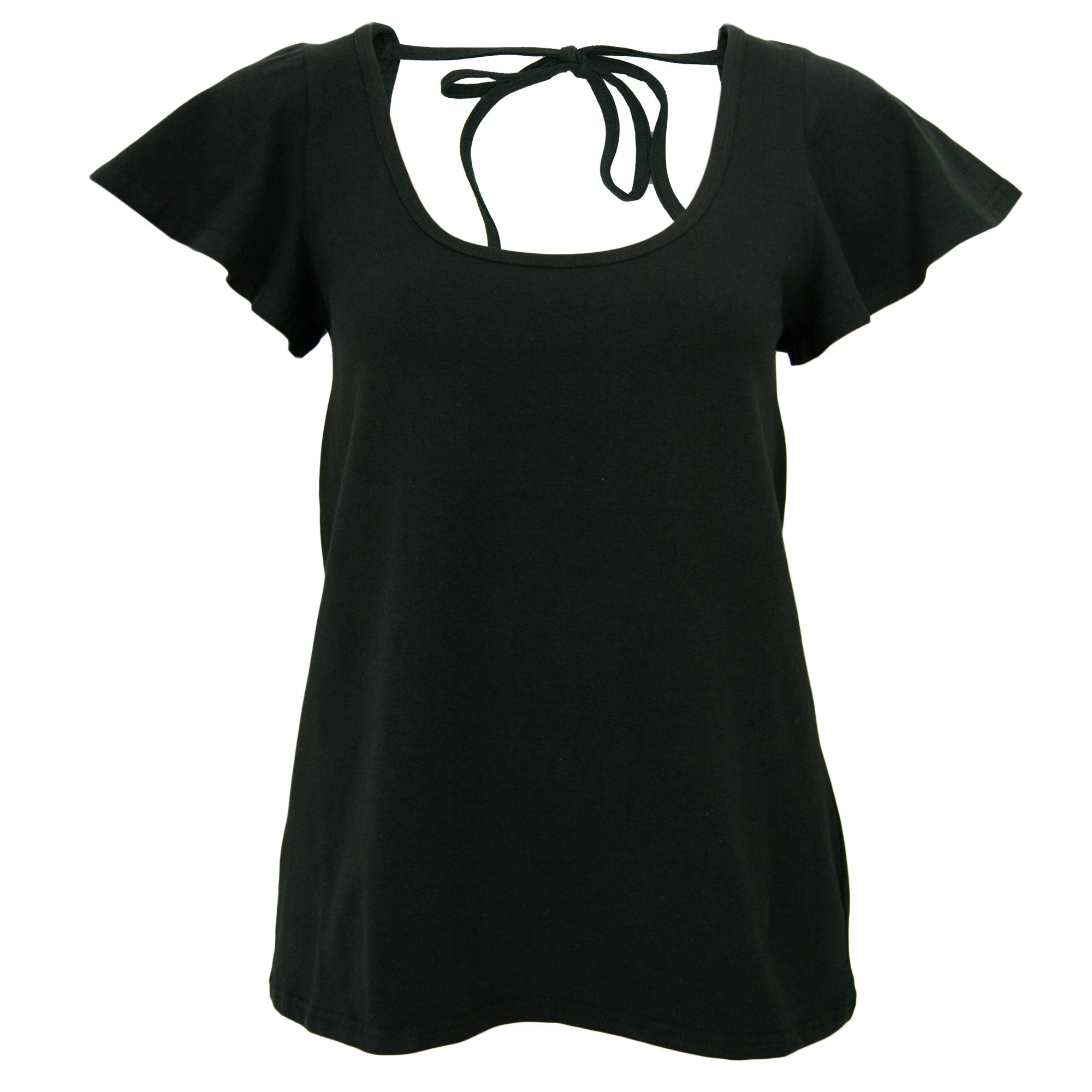 Organic Flutter Tee - Aaria Tees Aaria Tees