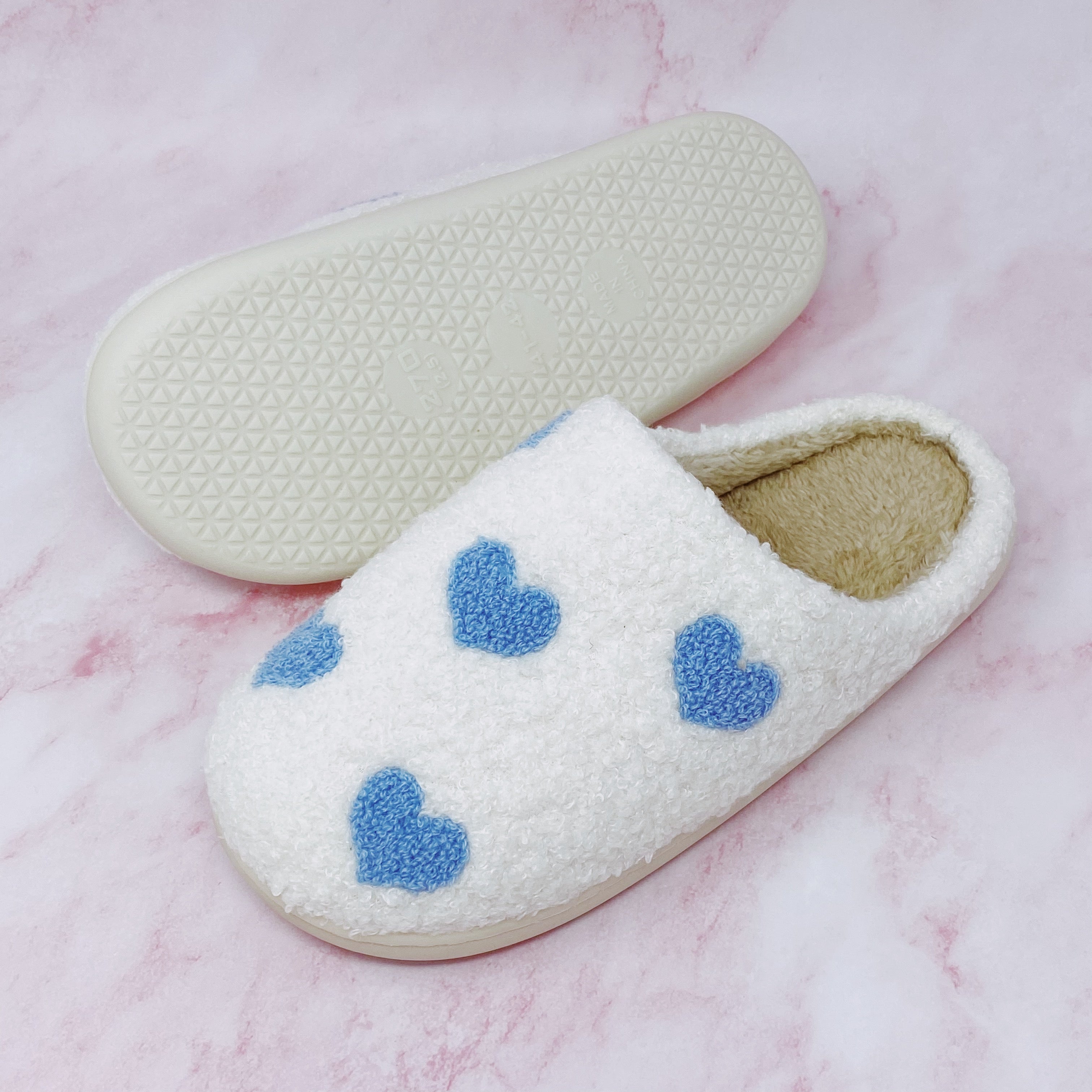 Heart Full Cozy Lounge Slippers - Aaria Tees Aaria Tees