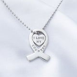 America in My Heart Yellow Ribbon Necklace - Aaria Tees Aaria Tees