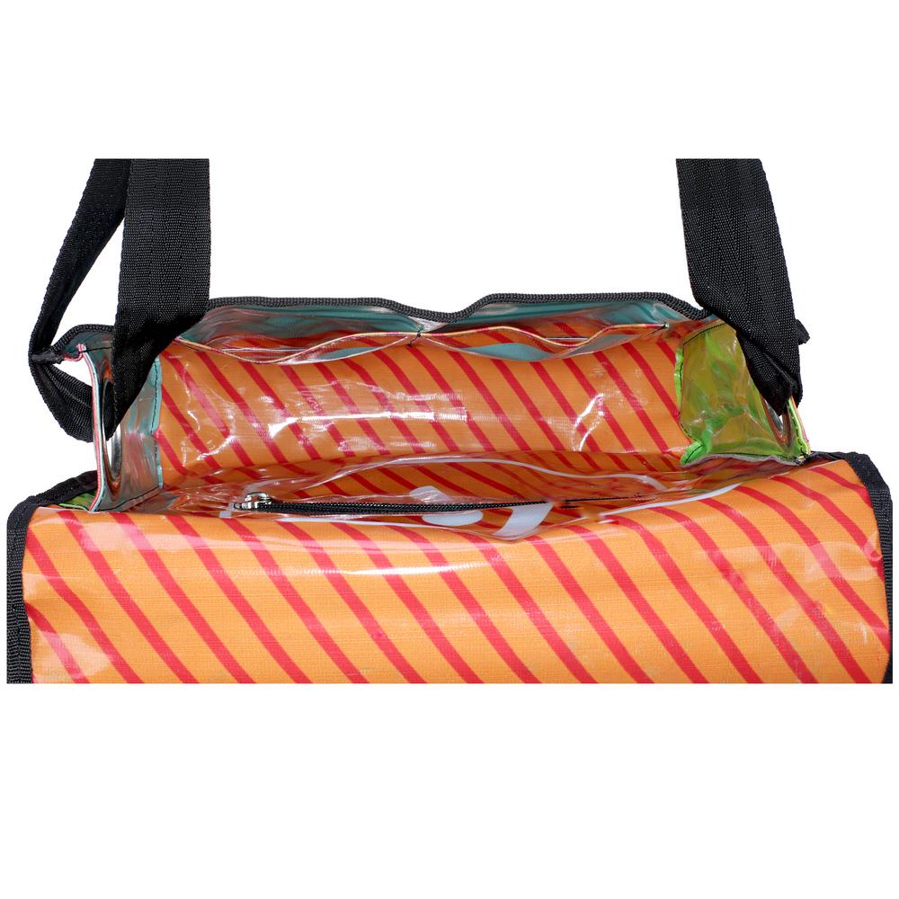 Recycled Commonwealth Games Messenger Bag - Aaria Tees Aaria Tees