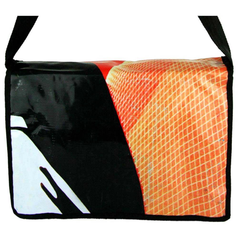 Recycled Commonwealth Games Messenger Bag - Aaria Tees Aaria Tees