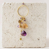 The Ammil Necklace - Amethyst & Citrine Aaria Tees