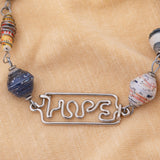 Recycled Magazine Inspiration Necklace - Aaria Tees Aaria Tees