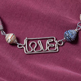 Recycled Magazine Inspiration Necklace - Aaria Tees Aaria Tees