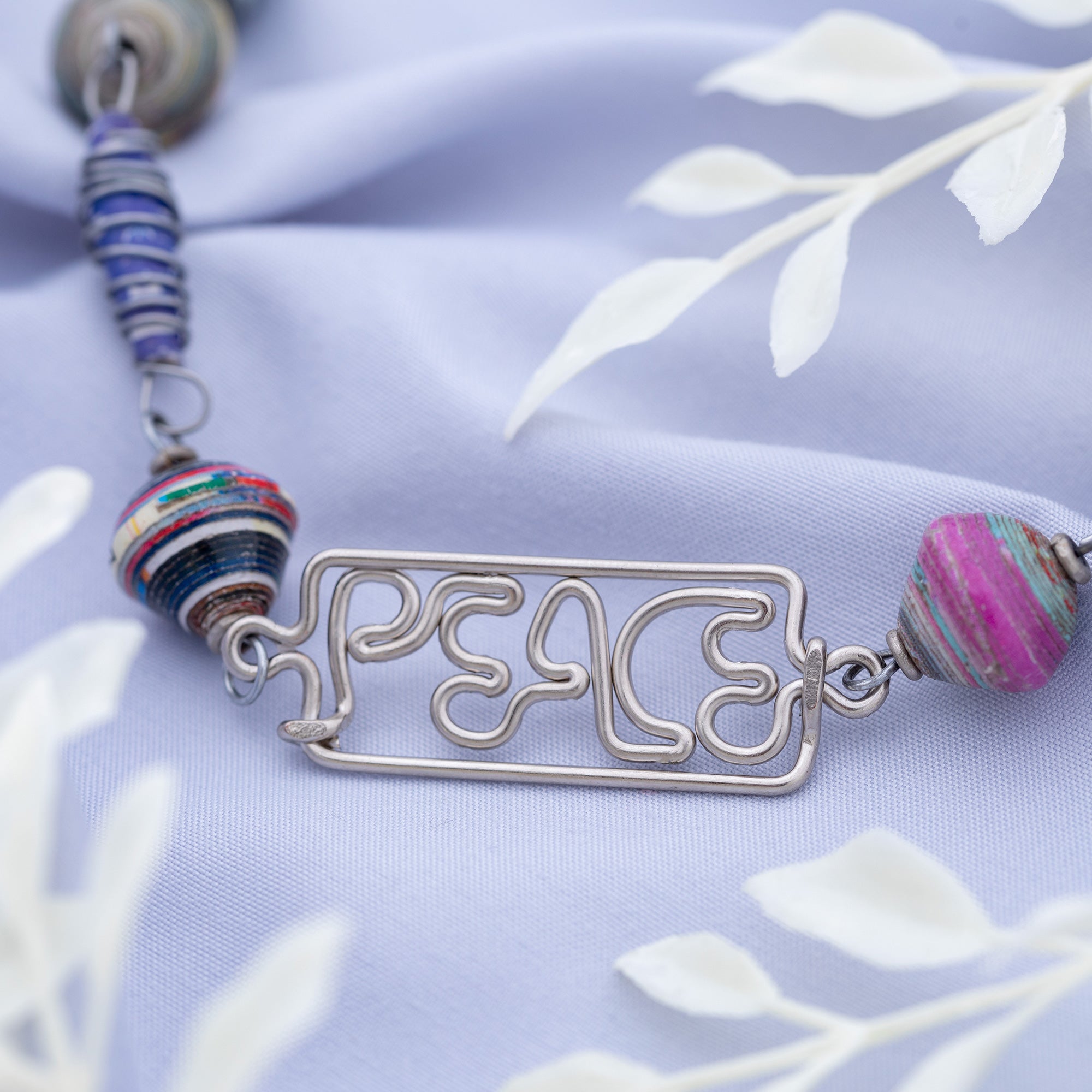 Recycled Magazine Inspiration Necklace - Aaria Tees Aaria Tees
