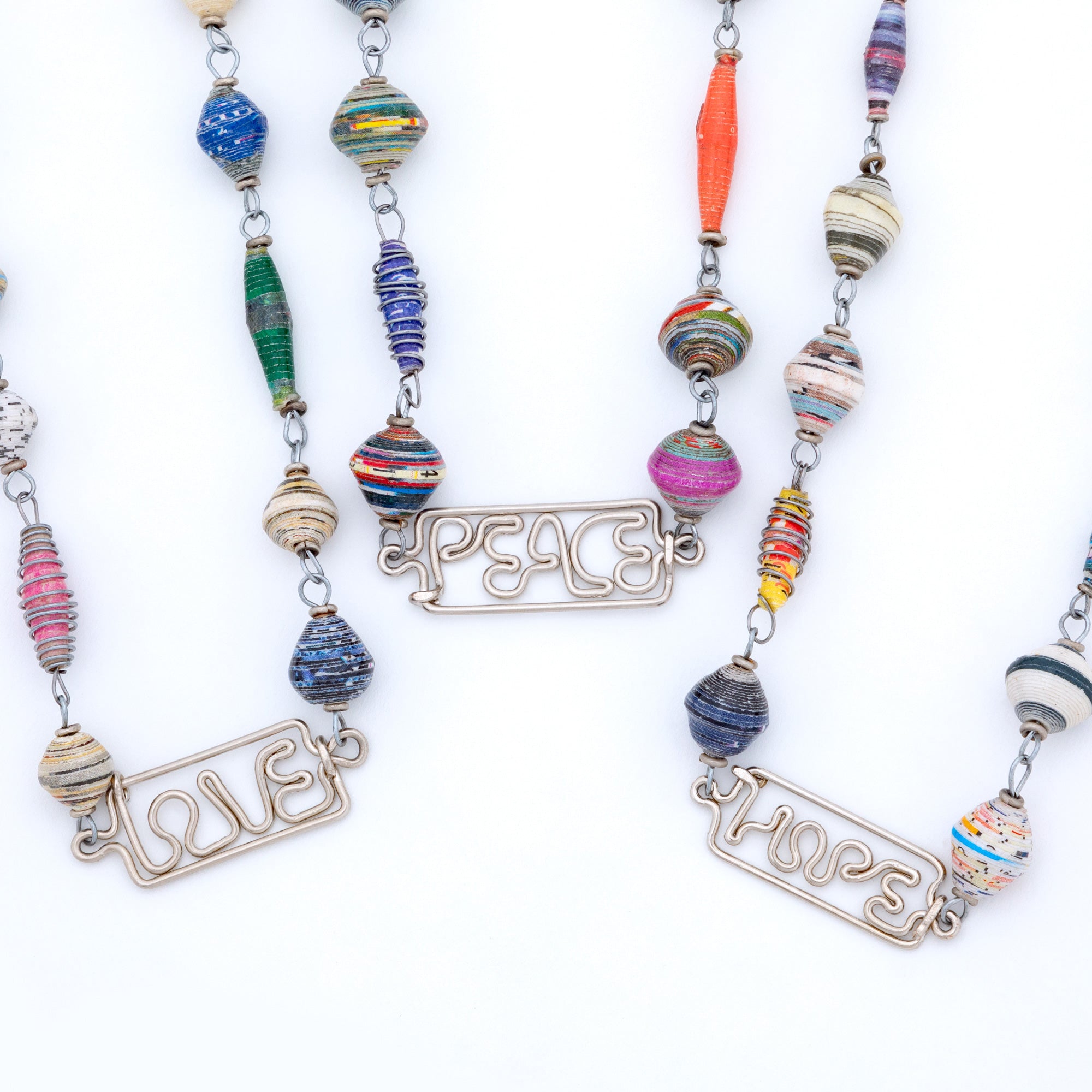 Recycled Magazine Inspiration Necklace - Aaria Tees Aaria Tees