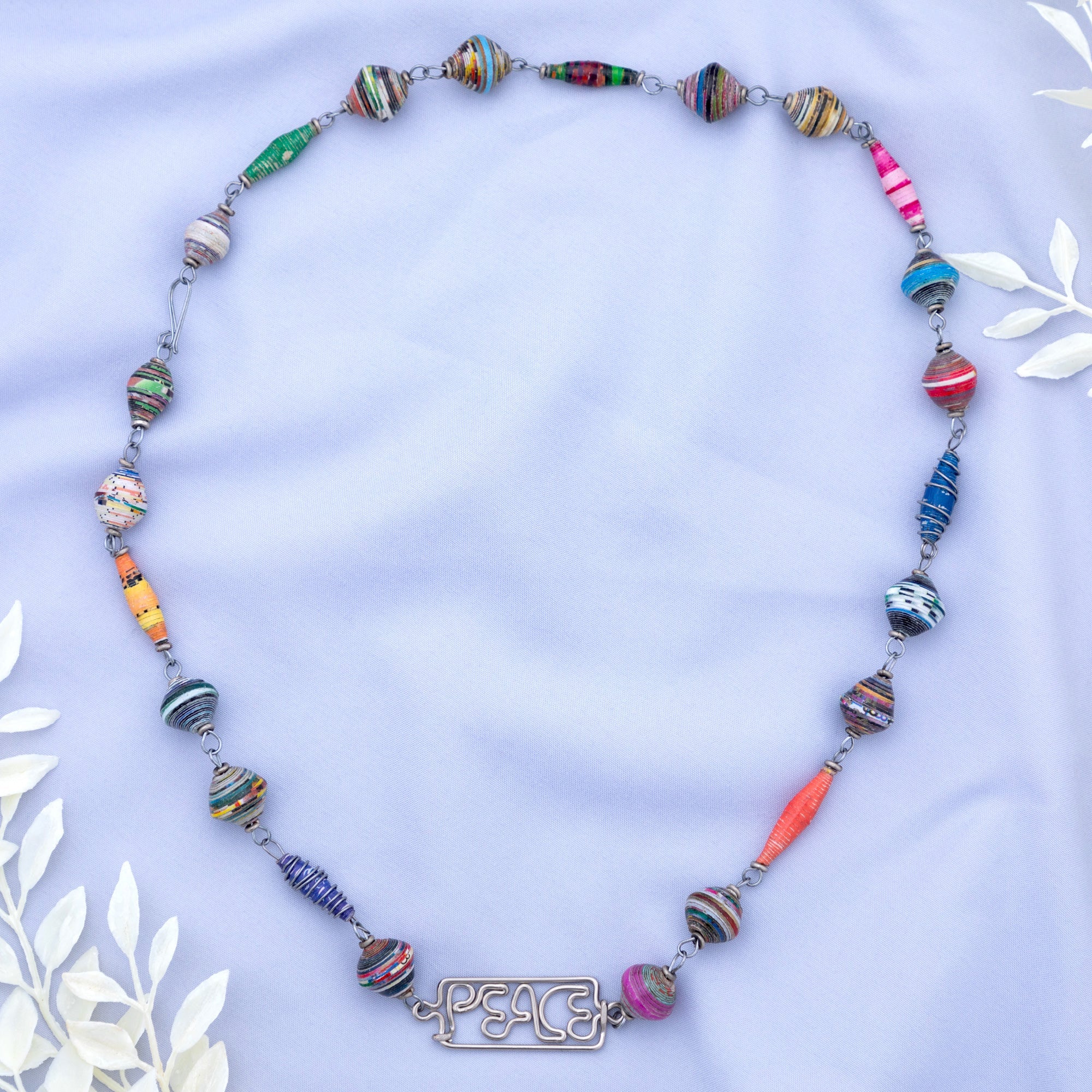 Recycled Magazine Inspiration Necklace - Aaria Tees Aaria Tees