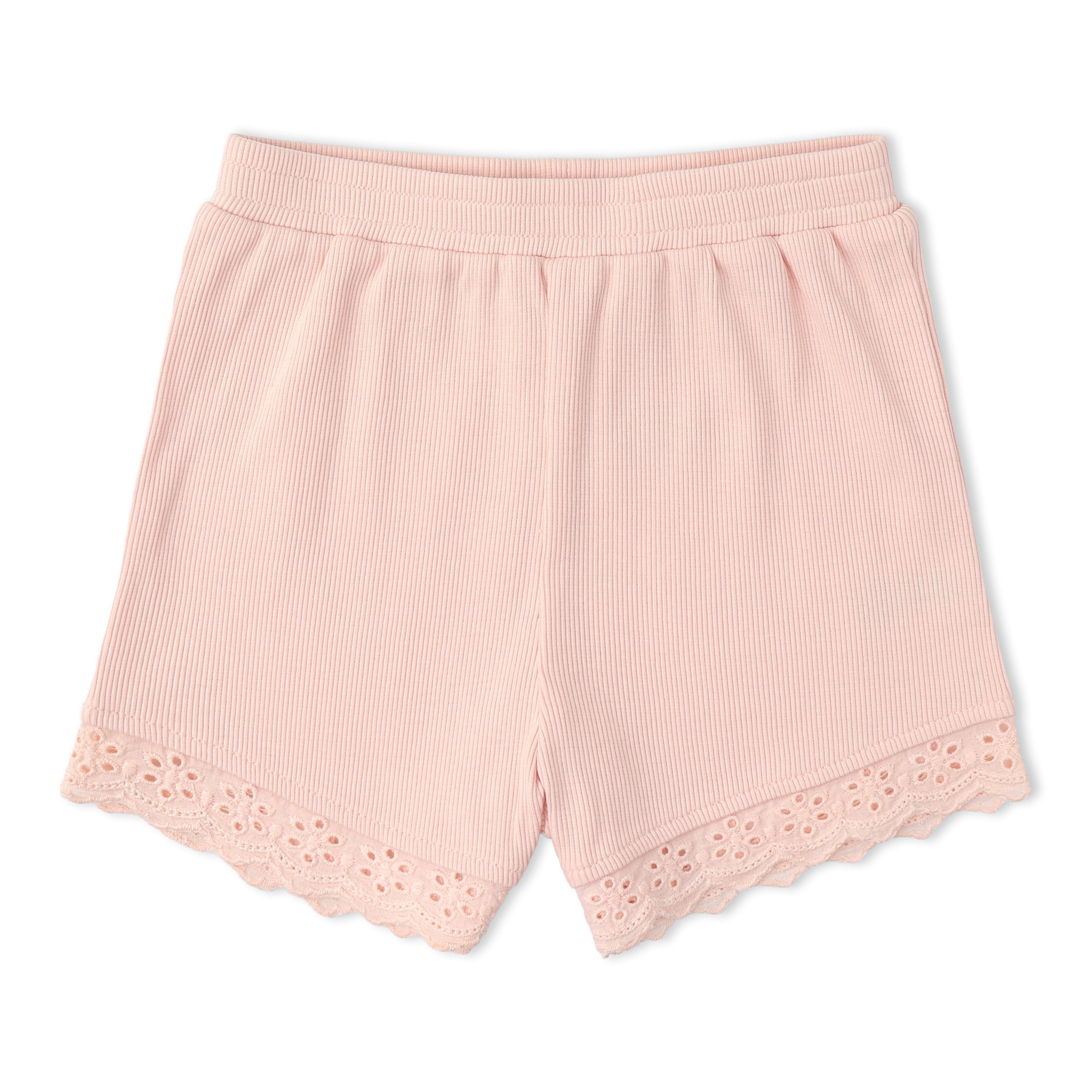 Organic Ruffle Top & Shorts Set - Blush - Aaria Tees Aaria Tees