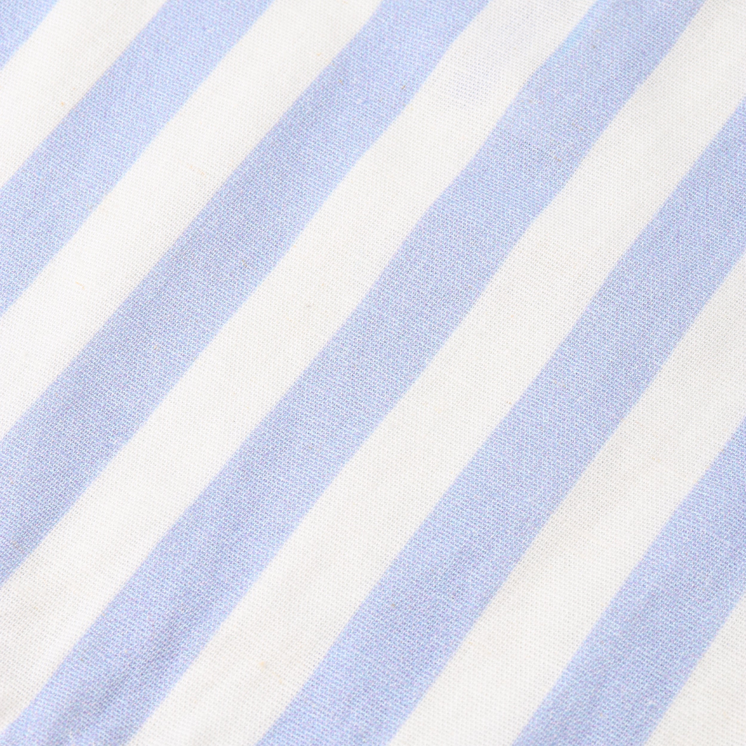 Organic Collared Romper - Blue Stripes - Aaria Tees Aaria Tees