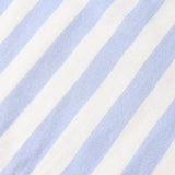 Organic Collared Romper - Blue Stripes - Aaria Tees Aaria Tees