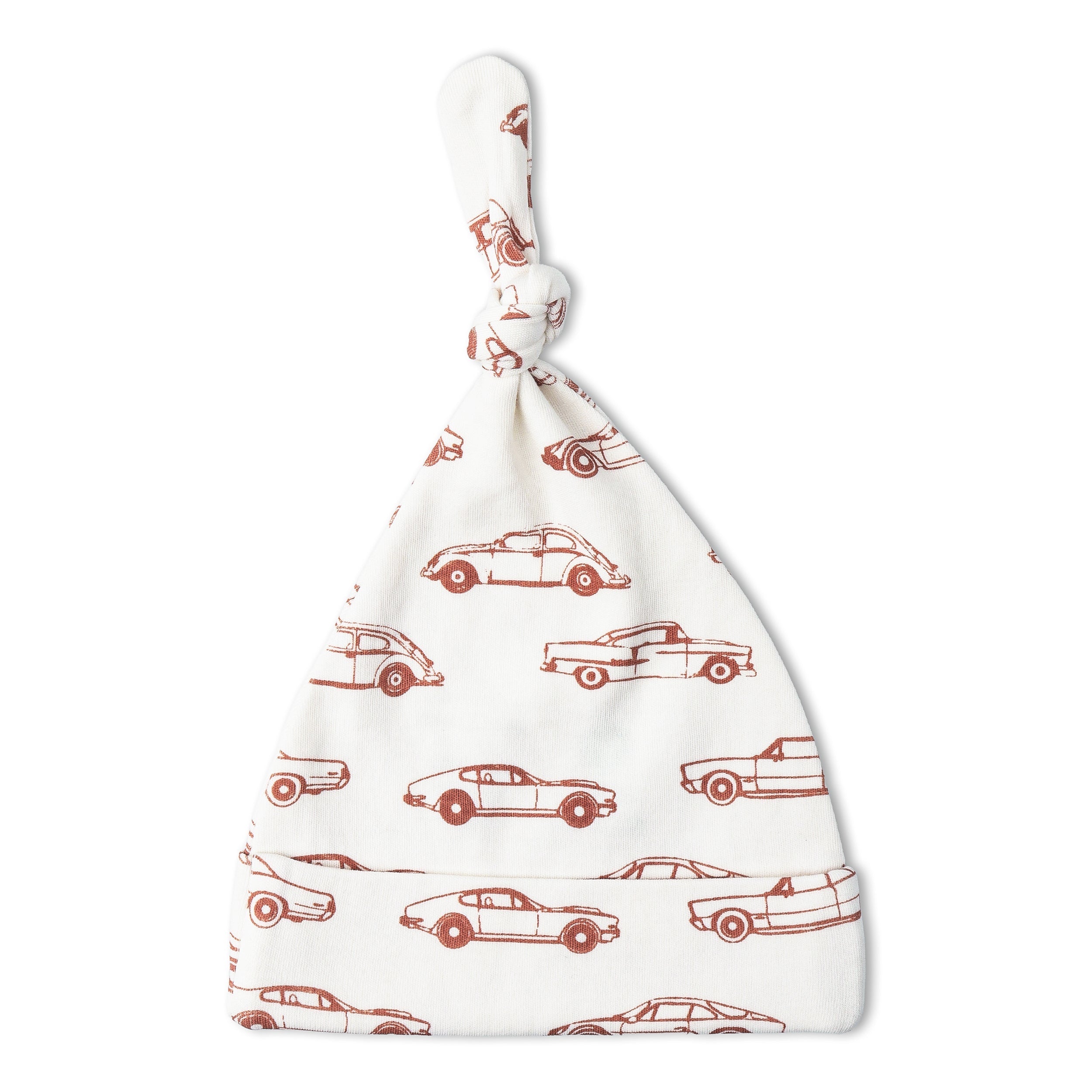 Organic Swaddle Blanket & Hat Set - Cars - Aaria Tees Aaria Tees