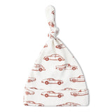 Organic Swaddle Blanket & Hat Set - Cars - Aaria Tees Aaria Tees