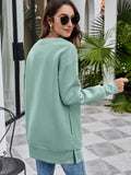 BELIEVE Graphic Tunic Sweatshirt Aaria Tees