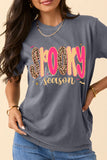 Gray Spooky Season Playful Halloween Graphic T Shirt Aaria Tees