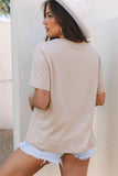 Checkered Baseball Graphic Tee - Aaria Tees Aaria Tees