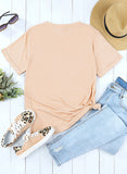Khaki Western Poker Cards Graphic T Shirt - Aaria Tees Aaria Tees