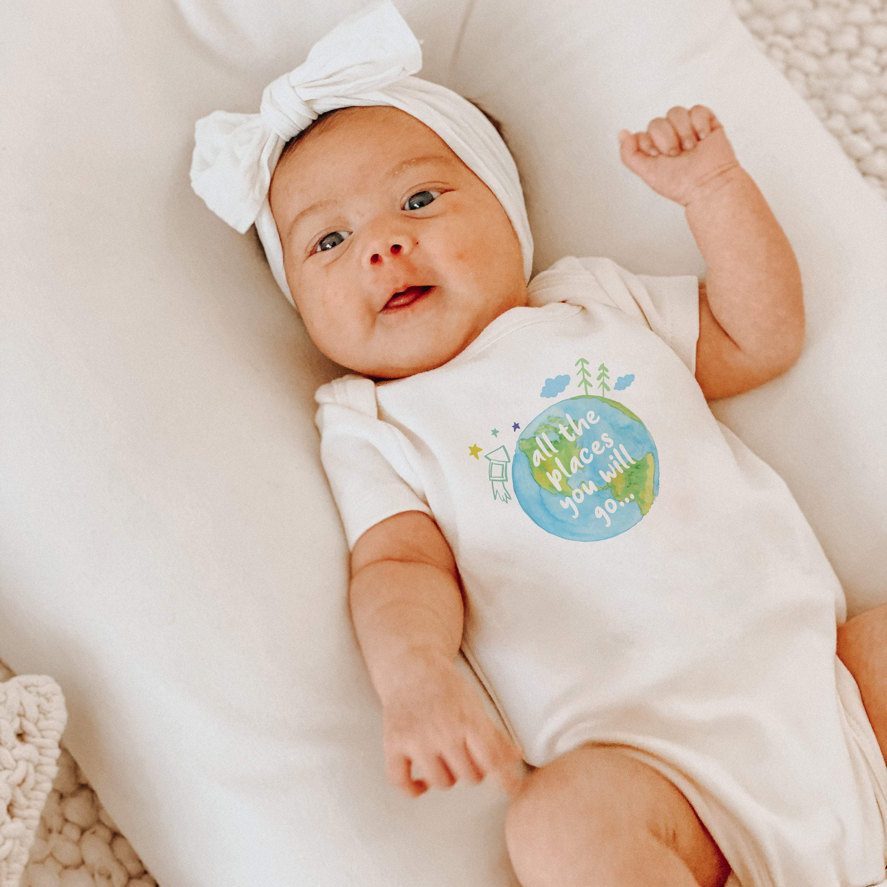 graphic bodysuit | places you will go - Aaria Tees Aaria Tees