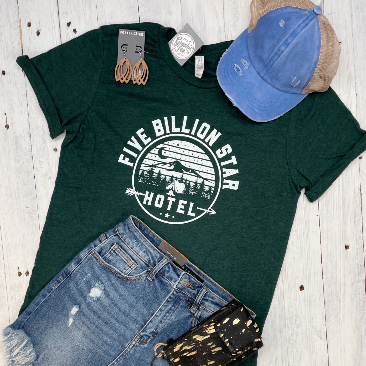 5 Billion Star Hotel Unisex Tee - Aaria Tees Aaria Tees