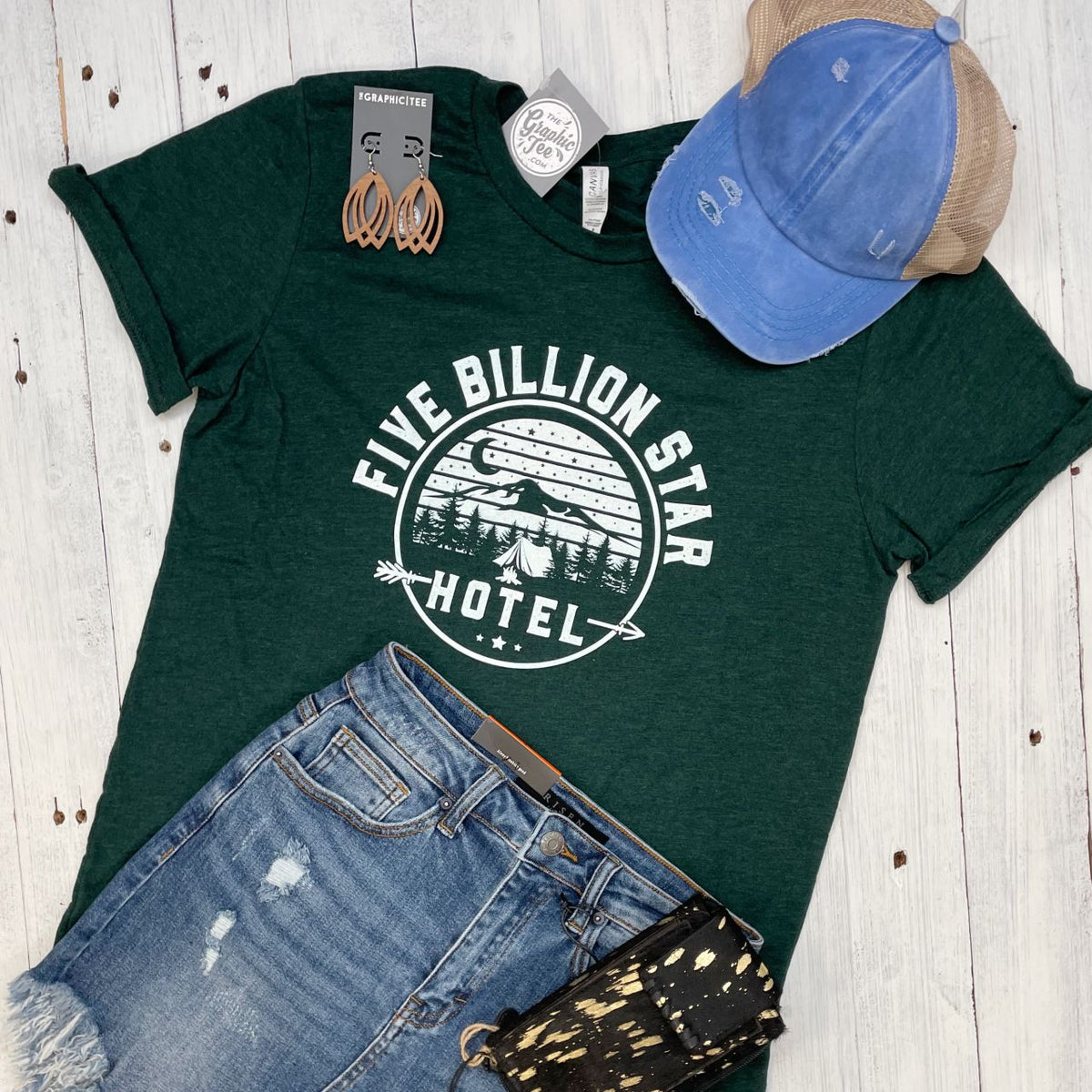 5 Billion Star Hotel Unisex Tee - Aaria Tees