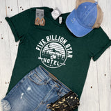 5 Billion Star Hotel Unisex Tee - Aaria Tees Aaria Tees