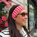 Seaside Sweetheart Headband Set Gingham & Lace Aaria Tees