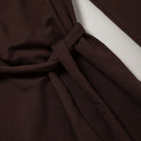 Organic Cowl Neck Dress - Aaria Tees Aaria Tees