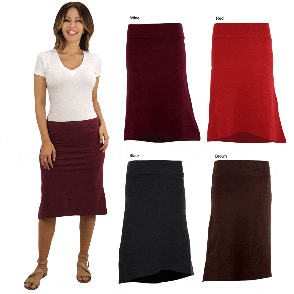 Organic High Low Skirt - Aaria Tees Aaria Tees