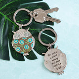 Wise in Love Owl Keychain - Aaria Tees Aaria Tees