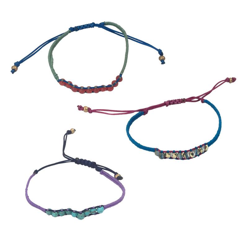 World of Color Woven Bracelet - Aaria Tees Aaria Tees