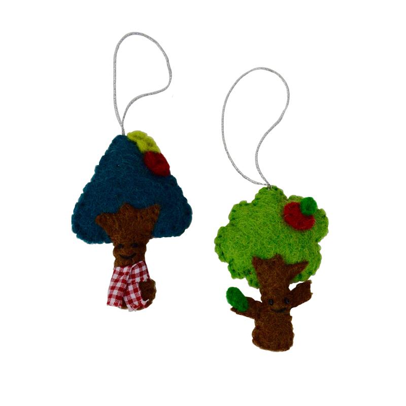 Happy Forest Ornament - Aaria Tees Aaria Tees