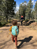 Kid’s (Ages 2 to 7) light blue Hiking Pack - Water Bladder System Compatible for Young Hikers Aaria Tees