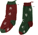 Wool Snowflake Stocking - Aaria Tees Aaria Tees
