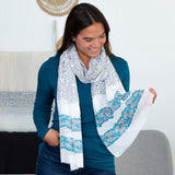 Freedom Fighters Block Print Scarf - Aaria Tees Aaria Tees